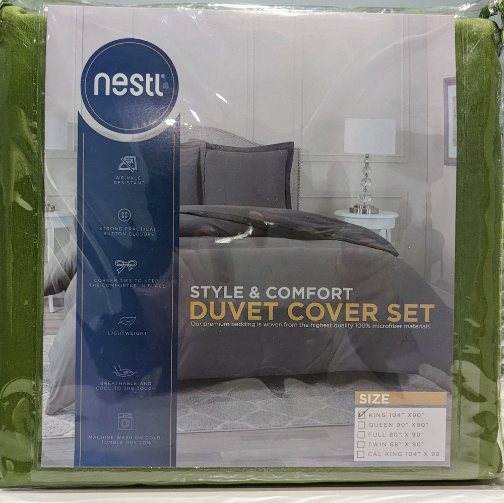 Nestl 3 piece duvet cover